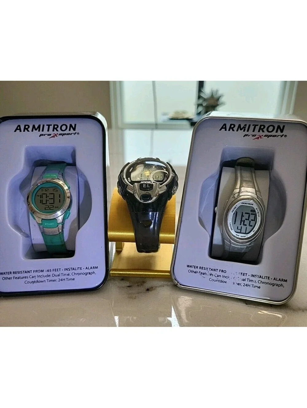 Vtg Womens Watch Lot 3 Digital Fair To Good Conditio All Working W New Batteries